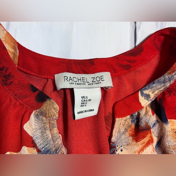 2/$20 Sale Rachel Zoe Floral Blouse - Picture 2 of 3